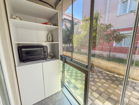 Furnished 1 1 Flat On The Sea Side Of The Street In Kumbağ