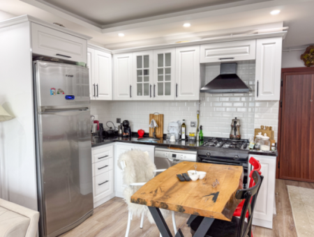 2 1 Flat For Sale In A Seafront Site In Kumbağ