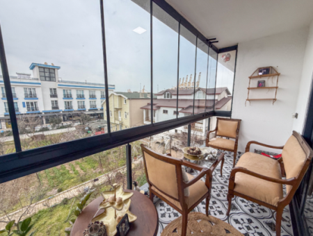 2 1 Flat For Sale In A Seafront Site In Kumbağ