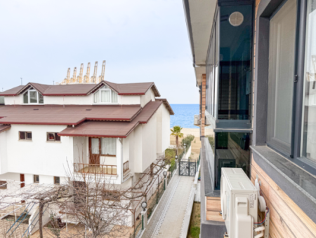 2 1 Flat For Sale In A Seafront Site In Kumbağ
