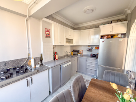 2 1 Flats For Sale In A Centrally Located Site With Pool In Kumbağ