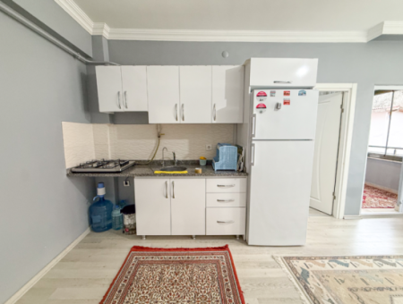2 1 Furnished Flat For Sale In A Residential Building With Elevator In Kumbağ Port