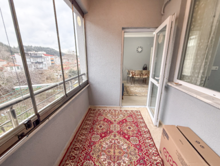 2 1 Furnished Flat For Sale In A Residential Building With Elevator In Kumbağ Port