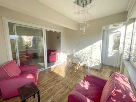 Spacious 2 1 Furnished Flat For Rent On The Sea Side Of Kumbağ Street