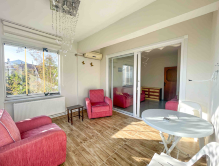 Spacious 2 1 Furnished Flat For Rent On The Sea Side Of Kumbağ Street
