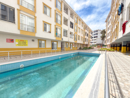 2 1 Duplex Terraced Flat For Rent In A Complex With Pool In Kumbağ Port