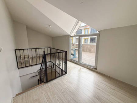 2 1 Duplex Terraced Flat For Rent In A Complex With Pool In Kumbağ Port