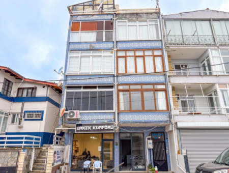 1 1 Flat For Rent With Garden Close To The Sea On Kumbağ Main Street