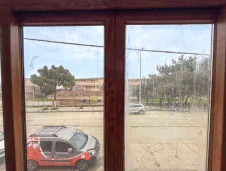 1 1 Flat For Rent With Garden Close To The Sea On Kumbağ Main Street