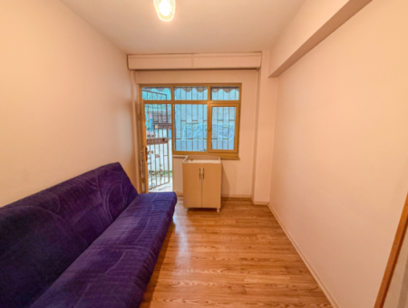 1 1 Flat For Rent With Garden Close To The Sea On Kumbağ Main Street