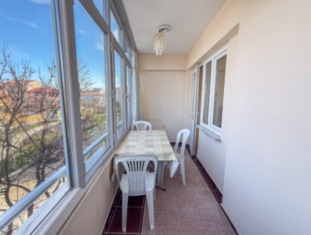 Spacious 2 1 Flat For Sale In A Residential Building On Kumbağ Market Street