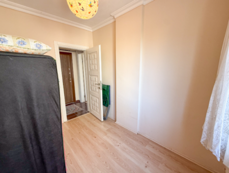 Spacious 2 1 Flat For Sale In A Residential Building On Kumbağ Market Street