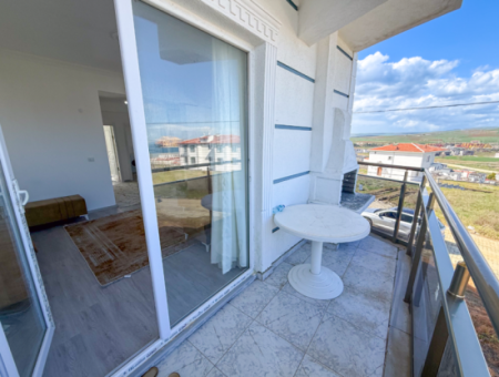 2 1 Flats For Sale In Kumbağ With Panoramic Sea View