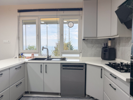 3 1 Duplex Villa For Sale In Kumbağ With Panoramic Sea View