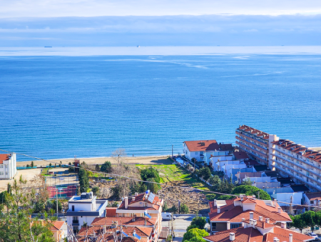3 1 Duplex Villa For Sale In Kumbağ With Panoramic Sea View