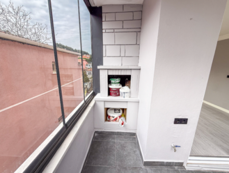 2 1 Flats For Sale In A Central Location In Kumbağ, Very Close To The Sea