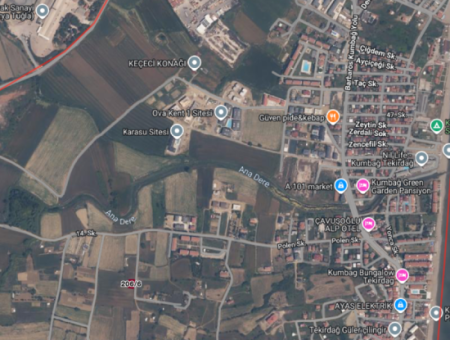 Land For Sale With 392 M2 Residential Zoning In A Rapidly Developing Region In Kumbağ