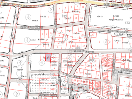 Land For Sale With 392 M2 Residential Zoning In A Rapidly Developing Region In Kumbağ