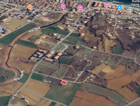 Land For Sale With 392 M2 Residential Zoning In A Rapidly Developing Region In Kumbağ