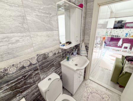 1 1 Flat For Sale In A Residential Building Close To Gündal Beach In Kumbağ