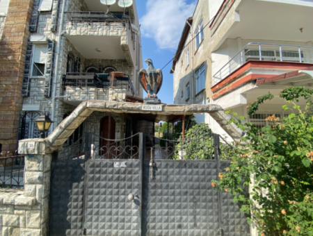 Triplex 4 1 Villa For Sale In Stone Cladding On The Sea Side In Kumbağ