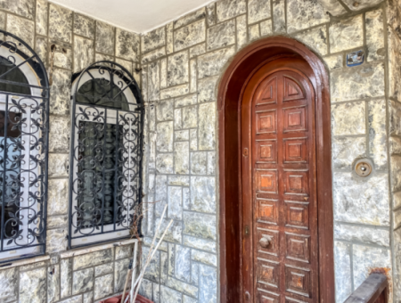 Triplex 4 1 Villa For Sale In Stone Cladding On The Sea Side In Kumbağ