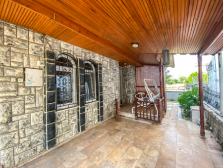 Triplex 4 1 Villa For Sale In Stone Cladding On The Sea Side In Kumbağ