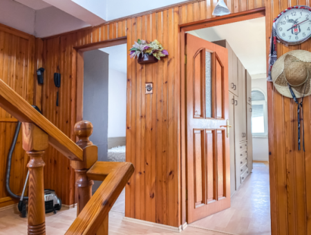 Triplex 4 1 Villa For Sale In Stone Cladding On The Sea Side In Kumbağ