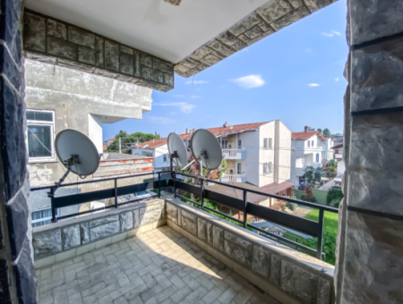 Triplex 4 1 Villa For Sale In Stone Cladding On The Sea Side In Kumbağ