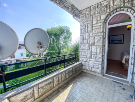 Triplex 4 1 Villa For Sale In Stone Cladding On The Sea Side In Kumbağ