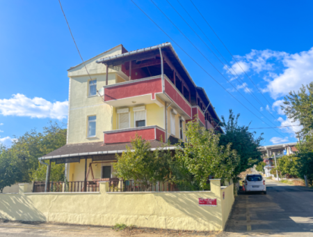 Kumbağ Triplex For Sale With Garden Settlement Close To The Sea 4 1 Villa
