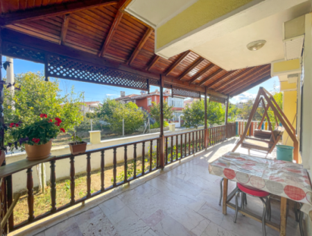 Kumbağ Triplex For Sale With Garden Settlement Close To The Sea 4 1 Villa