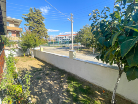 Kumbağ Triplex For Sale With Garden Settlement Close To The Sea 4 1 Villa