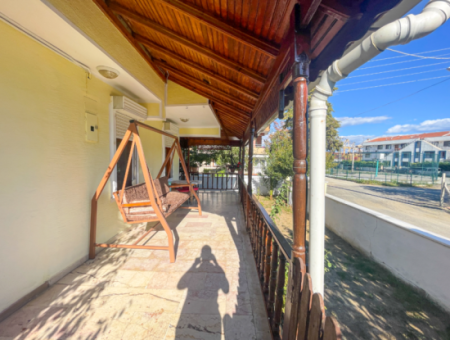 Kumbağ Triplex For Sale With Garden Settlement Close To The Sea 4 1 Villa