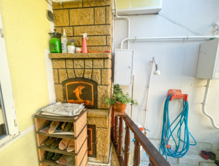 Kumbağ Triplex For Sale With Garden Settlement Close To The Sea 4 1 Villa