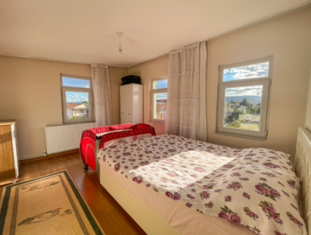 Kumbağ Triplex For Sale With Garden Settlement Close To The Sea 4 1 Villa