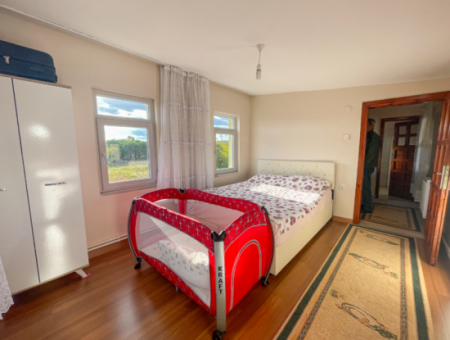 Kumbağ Triplex For Sale With Garden Settlement Close To The Sea 4 1 Villa