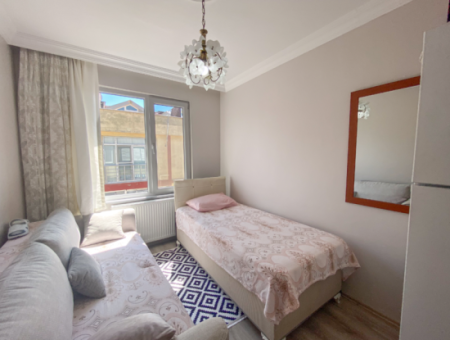 Fully Furnished Apartment For Rent 2 1 Flat With Elevator In Central Location Of Kumbağ