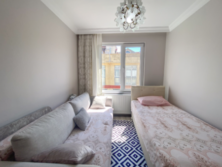 Fully Furnished Apartment For Rent 2 1 Flat With Elevator In Central Location Of Kumbağ