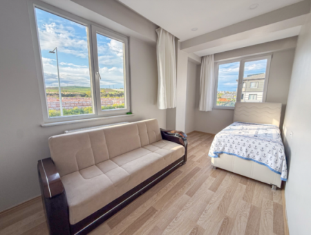 Furnished Luxury 2 1 Flat For Rent In Kumbağ Pool Site