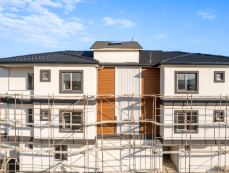 2 1 Flats For Sale In Kumbağ Luxury Pool Yonca Evleri Complex