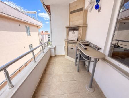 2 1 Flats For Sale With Sea View Duplex Terrace In Central Location Of Kumbağ