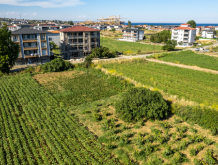 Land For Sale With 308 M2 Residential Zoning In A Rapidly Developing Region In Kumbağ