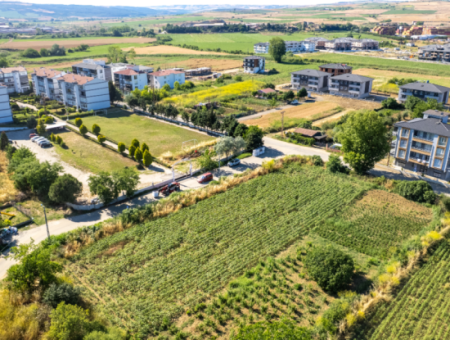Land For Sale With 308 M2 Residential Zoning In A Rapidly Developing Region In Kumbağ