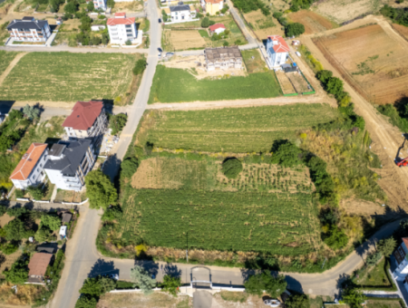Land For Sale With 308 M2 Residential Zoning In A Rapidly Developing Region In Kumbağ