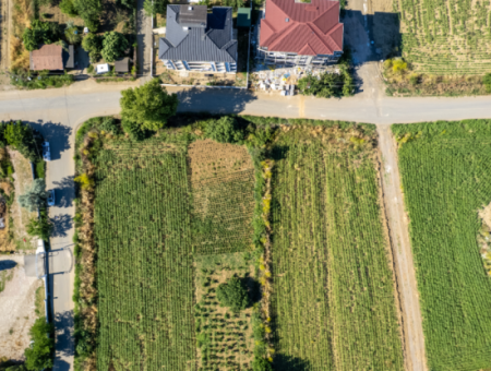 Land For Sale With 308 M2 Residential Zoning In A Rapidly Developing Region In Kumbağ