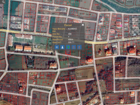 Land For Sale With 308 M2 Residential Zoning In A Rapidly Developing Region In Kumbağ