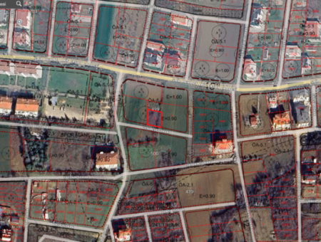 Land For Sale With 308 M2 Residential Zoning In A Rapidly Developing Region In Kumbağ