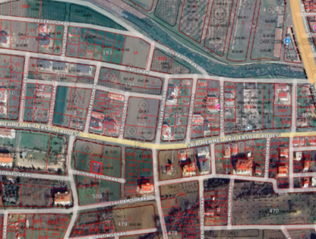 Land For Sale With 308 M2 Residential Zoning In A Rapidly Developing Region In Kumbağ