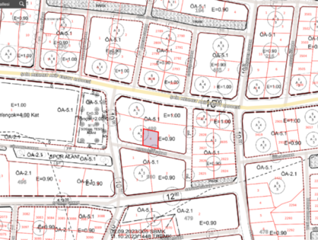 Land For Sale With 308 M2 Residential Zoning In A Rapidly Developing Region In Kumbağ